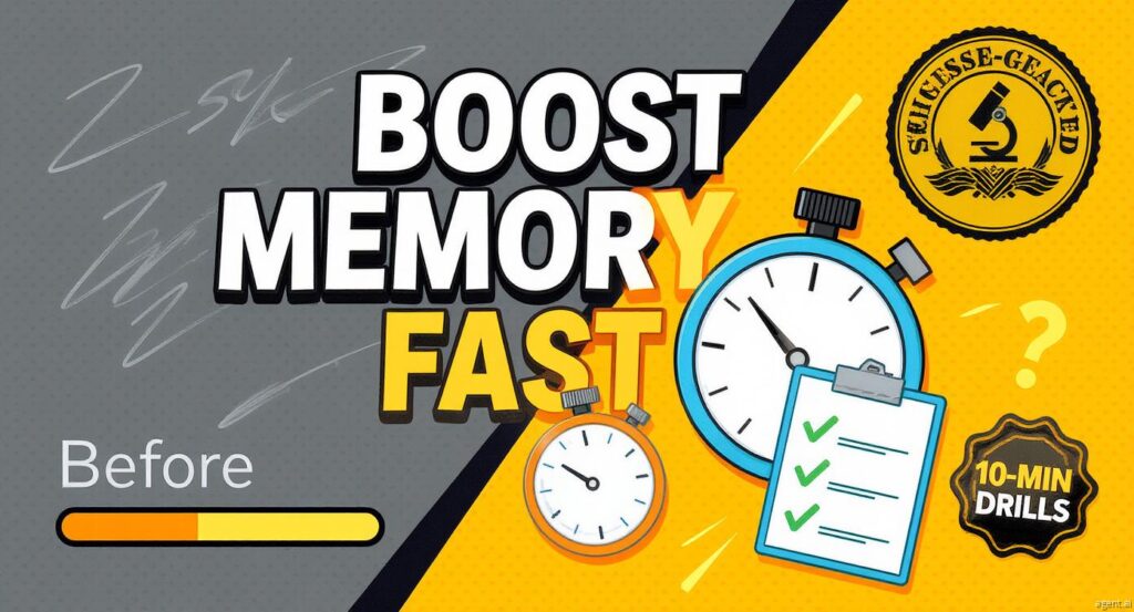 Quick Ways to Achieve Working Memory Improvement – Fast, Practical Exercises Backed by Science Working