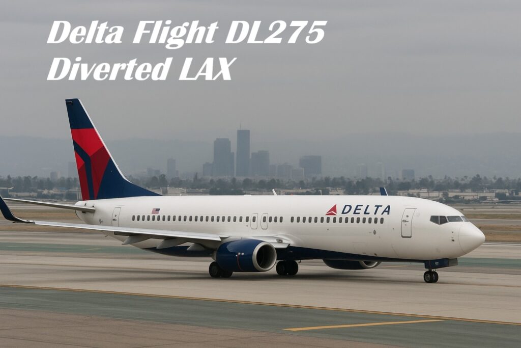 Delta Flight DL275 diverted LAX